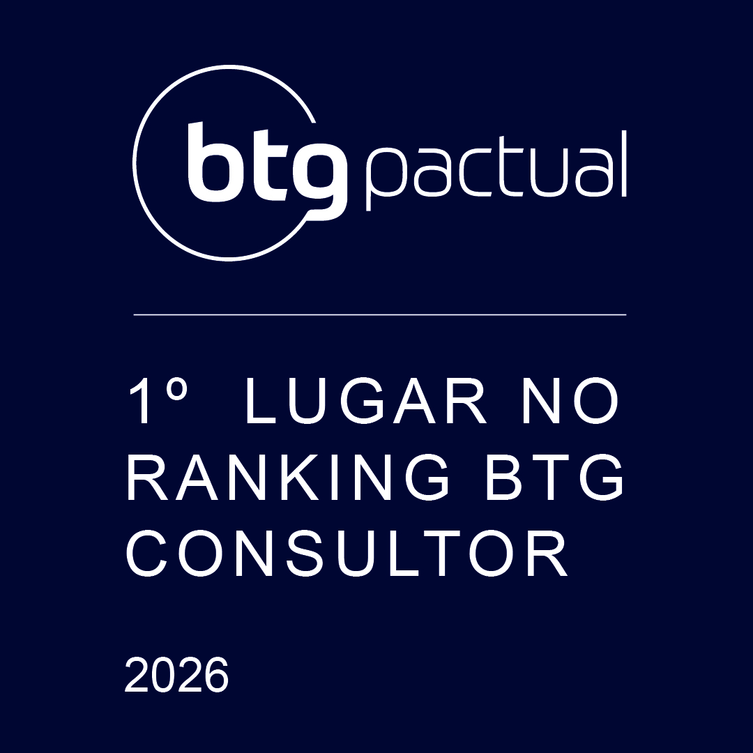 1º lugar no ranking BTG Consultor 2026